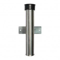 STAINLESS STEEL ROD STAND  -ONE ROD