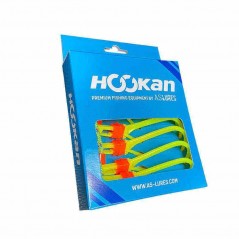 HOOKAN - HOOKS 7 PCS  -FLUO YELLOW
