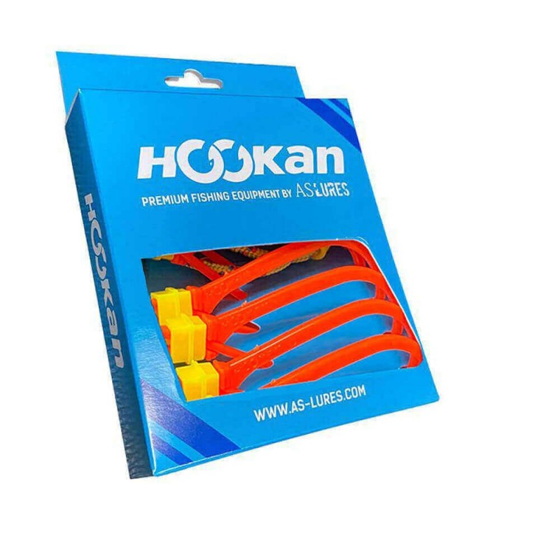 HOOKAN - HOOKS 7 PCS  -ORANGE