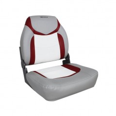 WATERSIDE - BOAT SEAT -RED/GRAY