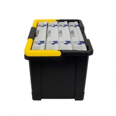 DLT - TOOL BOX WITH 4 CASES -40 x 25.2x 24CM