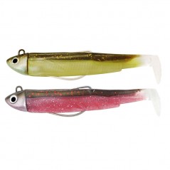 FIIISH - BLACK MINNOW No 2 - DOUBLE COMBO 8g -SPARKLING BROWN/PINK