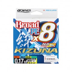 ΝΗΜΑ OWNER KIZUNA MULTICOLOR 300M -0.15ΜΜ/PE 1.2