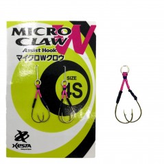 XESTA MICRO CLAW ASSIST HOOK Saltwater Fishing